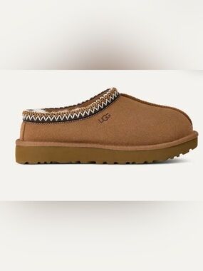 Women's UGG Tasman II Chestnut Suede Sheepskin Braid Size  5